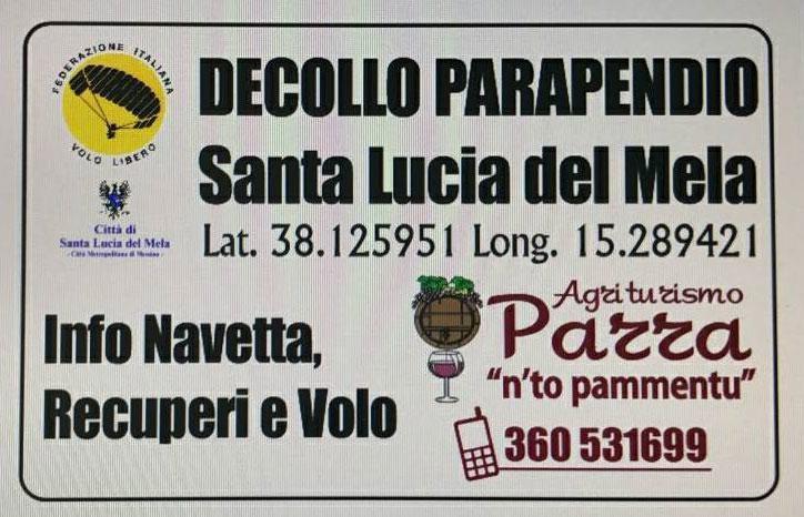 Agriturismo Parra Santa Lucia del Mela Extérieur photo